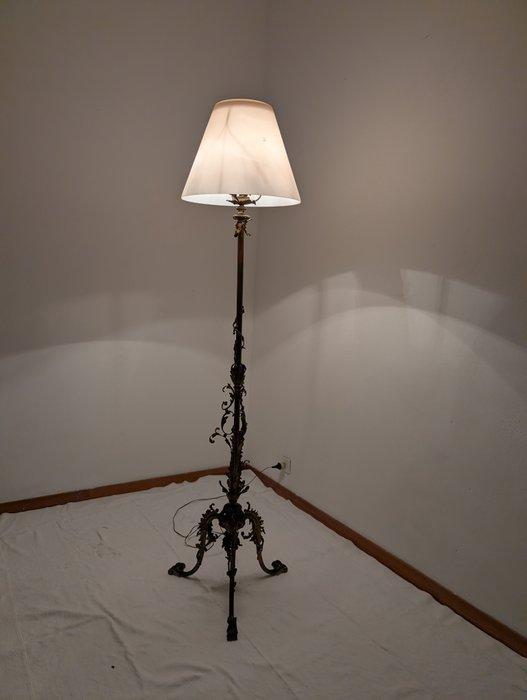 Staande lamp - Brons, Metaal, Antiquités & Art, Antiquités | Meubles | Chaises & Canapés