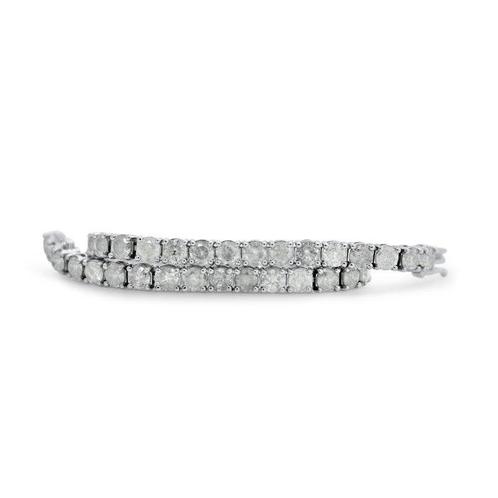 Sans Prix de Réserve - Bracelet de tennis - 14 carats Or, Handtassen en Accessoires, Antieke sieraden