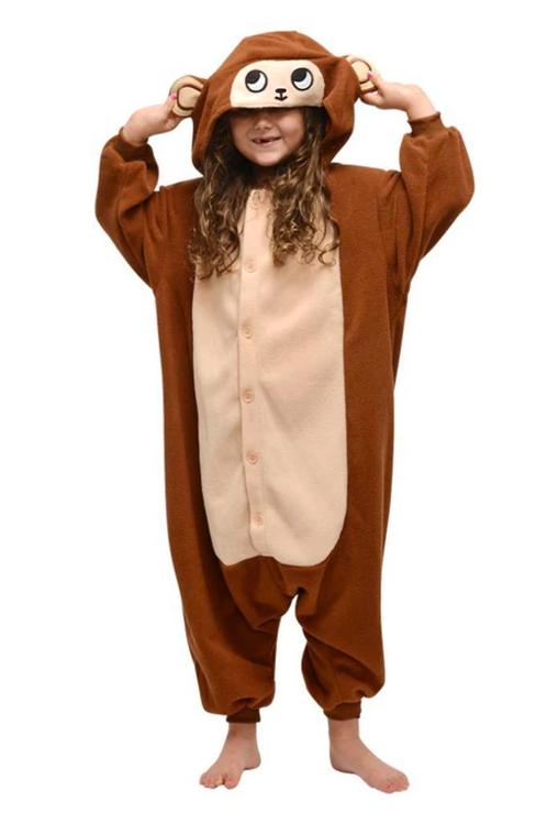 Onesie Aap Baby Pakje 68-74 Apenpak Monkey Kostuum Bruin Aap, Kinderen en Baby's, Carnavalskleding en Verkleedspullen, Nieuw, Ophalen of Verzenden