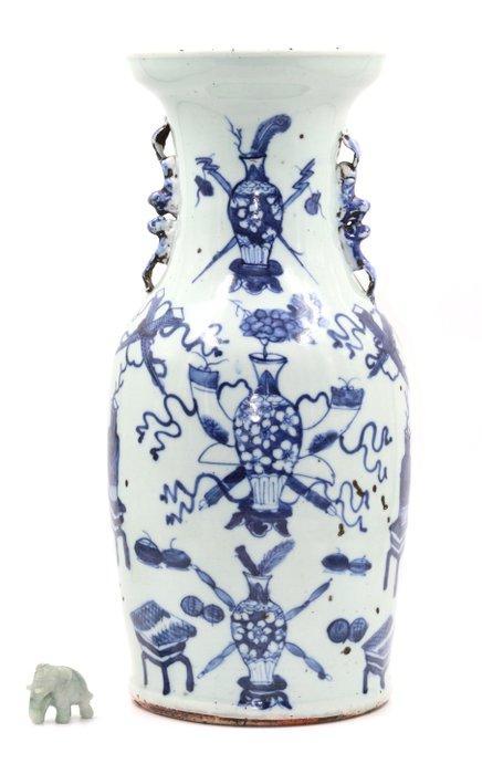 Vaas - Porselein - China - Qing Dynastie (1644-1911), Antiek en Kunst, Antiek | Overige Antiek