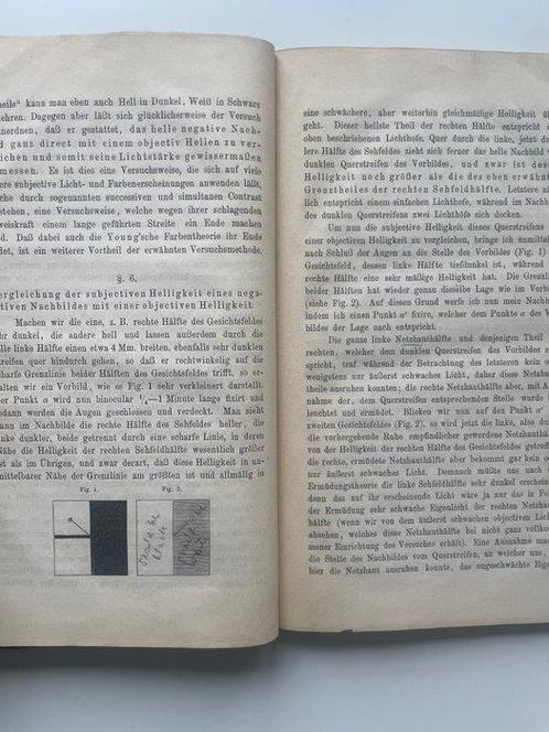 Ewald Herring - Zur Lehre Vom Lichtsinne - 1878, Antiek en Kunst, Antiek | Boeken en Manuscripten