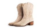 Poelman Cowboy laarzen in maat 40 Beige | 10% extra korting, Kleding | Dames, Schoenen, Nieuw, Beige, Poelman, Verzenden