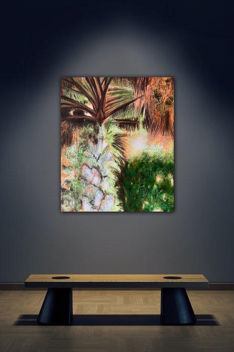 Adeline Dupuy - Palmier, Antiquités & Art, Art | Peinture | Moderne