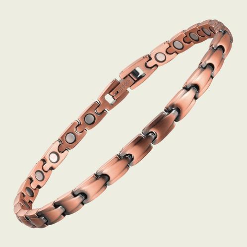 Luxe gezondheidsarmband magnetisch koper - 0,7 cm, Sport en Fitness, Gezondheidsproducten en Wellness, Ophalen of Verzenden