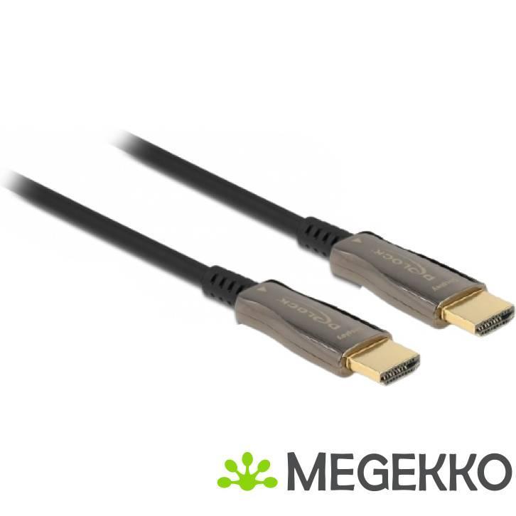 Delock 84038 Actieve optische kabel HDMI 8K 60 Hz 20 m, Computers en Software, Overige Computers en Software, Nieuw, Verzenden