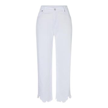 MAC • witte Chiara cropped flower broek • 36 beschikbaar voor biedingen
