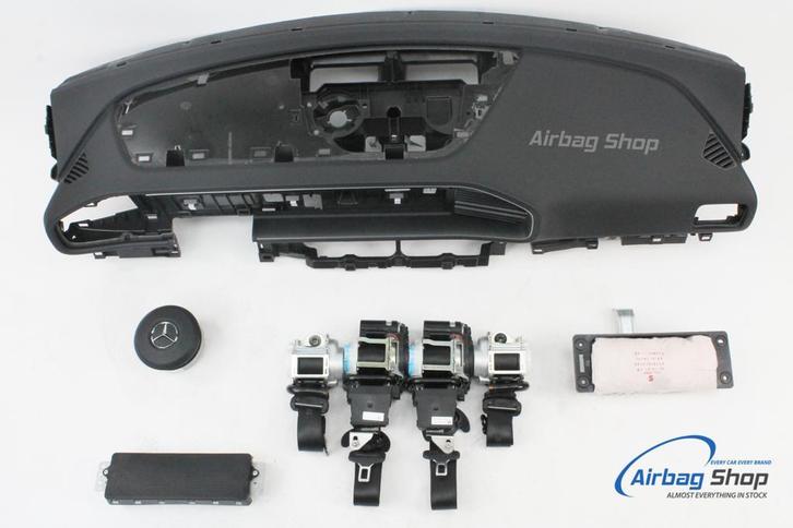 Airbag set Dashboard zwart speaker Mercedes GLE W167 2018-.., Auto-onderdelen, Dashboard en Schakelaars, Gebruikt, Mercedes-Benz
