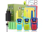 Veiling - Set v 3 Accu Walkie-Talkie Fun-colours—Kids, Nieuw