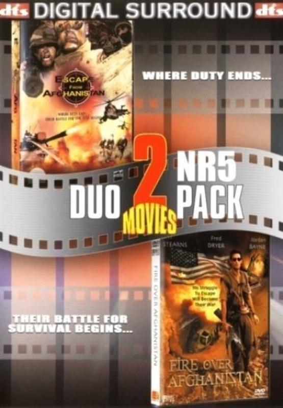 2 films in 1 Escape From en Fire Over Afghanistan(dvd nieuw), Cd's en Dvd's, Dvd's | Actie, Ophalen of Verzenden