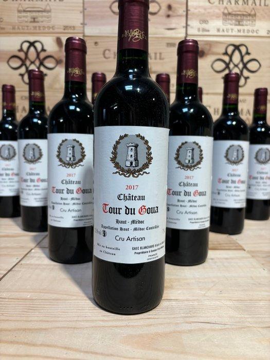 2017 Château Tour du Goua Cru artisan - Haut-Médoc cru, Verzamelen, Wijnen