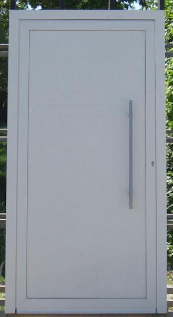 aluminium buitendeur , voordeur , deur 102 x 197  creme 9001, Doe-het-zelf en Bouw, Deuren en Vliegenramen, Nieuw, Metaal, Buitendeur