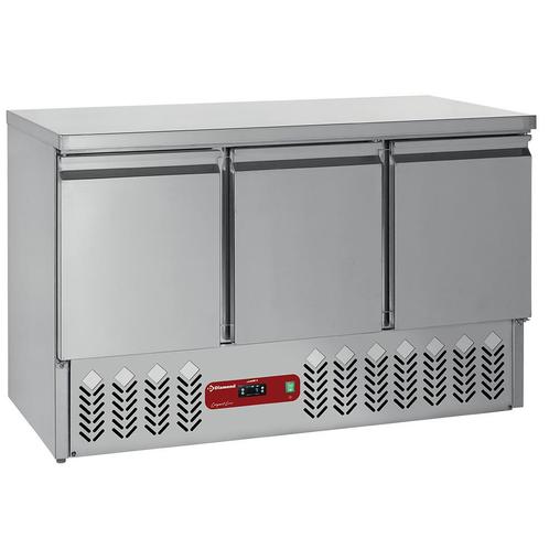 Compacte koeltafel 3 deuren GN 1/1, 380 Lit, Zakelijke goederen, Horeca | Keukenapparatuur, Koelen en Vriezen, Verzenden