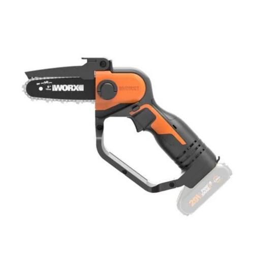 Worx 20V Accusnoeizaag Kettingzaag WG324E Incl. Accu + La..., Doe-het-zelf en Bouw, Gereedschap | Zaagmachines, Nieuw, Ophalen of Verzenden