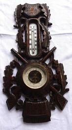 Bergmann & Mahland - Weerstation - Eik - Barometer, Antiek en Kunst