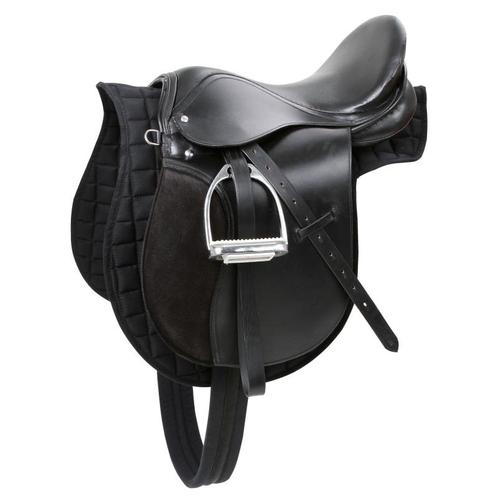 Kit de selle mixte noir - kerbl, Dieren en Toebehoren, Paarden en Pony's | Overige Paardenspullen