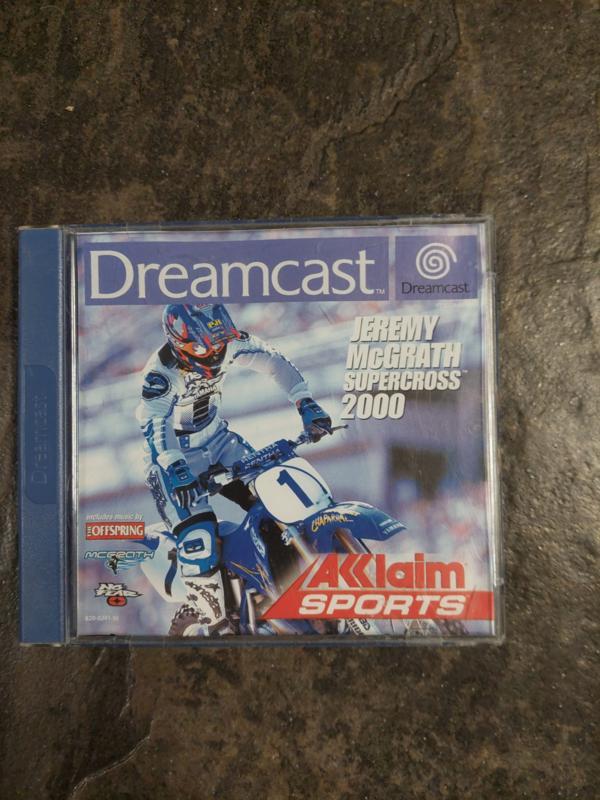 Jeremy McGrath Supercross 2000 (Sega Dreamcast tweedehands, Games en Spelcomputers, Spelcomputers | Sega, Ophalen of Verzenden