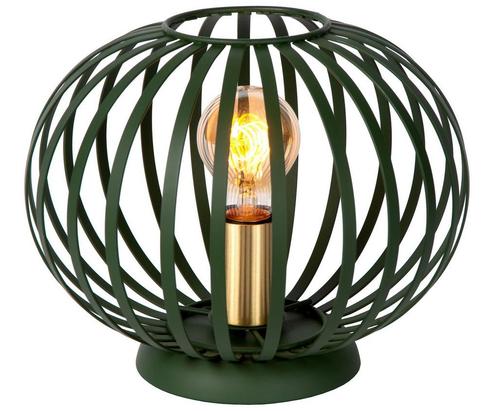 Lucide MANUELA - Tafellamp E27/40W Groen, Huis en Inrichting, Lampen | Tafellampen, Nieuw, Metaal, Verzenden