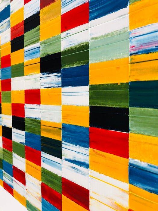 Pierre Joseph - Mosaic 55-25, Antiek en Kunst, Kunst | Schilderijen | Modern