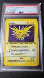 1st. edition- Zapdos -HOLO- Graded card - Fossil - PSA 7, Hobby en Vrije tijd, Nieuw