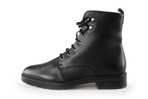 Linea Zeta Veterboots in maat 41 Zwart | 5% extra korting, Kleding | Dames, Schoenen, Zwart, Zo goed als nieuw, Overige typen