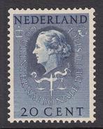 Nederland 1951 - Cour Internationale de Justice - NVPH D37