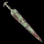 Vroege Griekse Bronzen zwaard met flenshandvat (Zonder