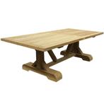 Antigua dining tuintafel 250x120xH77 cm teak geschoord