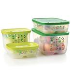 Tupperware VentSmart Koelkastdoos doos frigo Set 4-delig, Verzenden, Nieuw