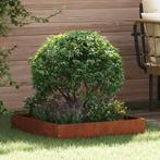 vidaXL Grasafscherming Roestig 60 x 60 x 13 cm Cortenstaal, Tuin en Terras, Bielzen en Borduren, Verzenden, Nieuw