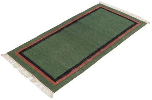 Moderne Indo Kelim van wol - Vloerkleed - 140 cm - 70 cm -, Huis en Inrichting, Stoffering | Tapijten en Vloerkleden