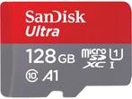 Veiling - SanDisk Ultra 128GB MicroSDXC Geheugenkaart, Audio, Tv en Foto, Foto | Geheugenkaarten, Nieuw