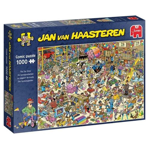 Jan van Haasteren The Toy Shop legpuzzel 1000 stuks, Hobby & Loisirs créatifs, Sport cérébral & Puzzles, Envoi