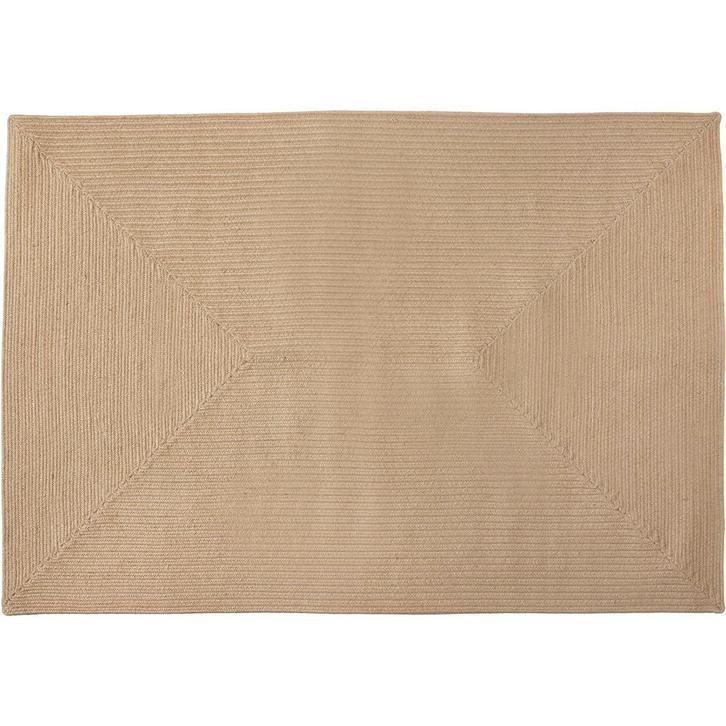 tectake Gevlochten vloerkleed Vibe van jute, boho-stijl - 12, Huis en Inrichting, Stoffering | Tapijten en Vloerkleden, Verzenden