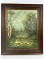 J. Damstra (1898-1986) - Ducks by the water, Antiquités & Art