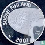 Finland 100 markkaa 2001 (PROOF) 125th anniversary Birth..., Postzegels en Munten, Verzenden, Overige landen, Losse munt, Goud