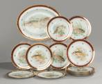 Limoges - Visservies voor 12 (13) - Porselein