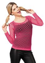 Visnet Shirt Lange Mouwen Roze 38, Kleding | Dames, Nieuw, Verzenden