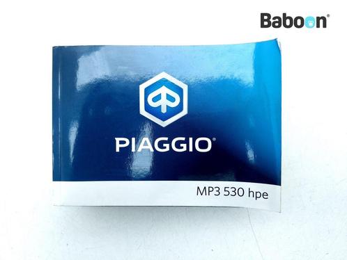 Livret dinstructions Piaggio | Vespa MP3 530 HPE Exclusive, Motos, Pièces | Autre, Envoi