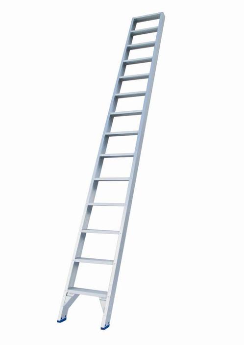 Solide enkele trap 14 treden - 3.50 meter, Doe-het-zelf en Bouw, Ladders en Trappen, Trap, Nieuw, 2 tot 4 meter, Ophalen of Verzenden