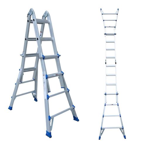 ALX Multifunctionele ladder 4x4, Bricolage & Construction, Échelles & Escaliers, Envoi