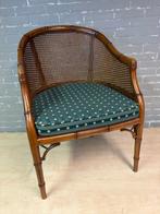 Stoel - Hout / Webbing - Faux Bamboo - Faux Bamboo fauteuil, Antiek en Kunst