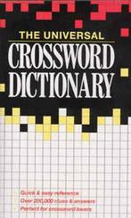 Universal Crossword Dictionary by Ursula Harringman, Ursula Harringman, Verzenden