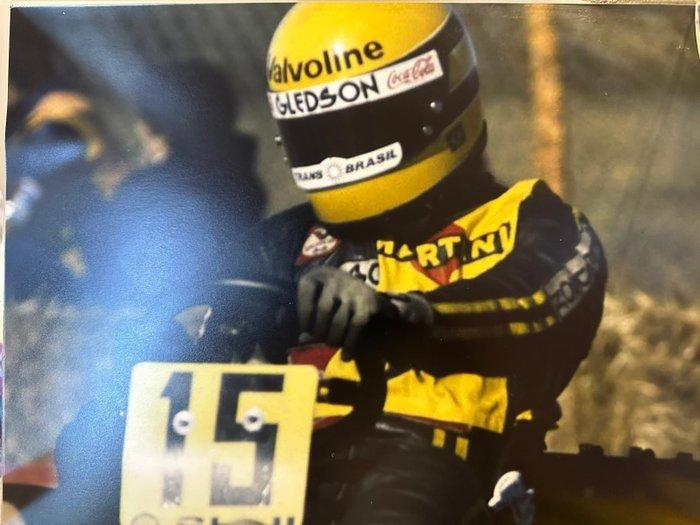 Ayrton Senna - 1979 - Replica helm, Verzamelen, Automerken, Motoren en Formule 1