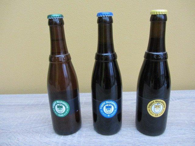 Westvleteren - XII, VIII & VI - 33cl - 12 bouteilles, Verzamelen, Wijnen
