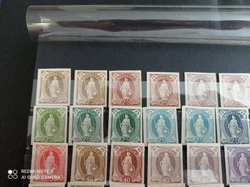 Suisse 1892 - Superbe collection de 39 timbres essai de beschikbaar voor biedingen