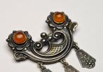 Zonder Minimumprijs - Broche USSR Sovjet 875 Zilver, Handtassen en Accessoires, Antieke sieraden