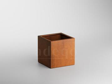 Adeqo cortenstaal plantenbak rechthoek 60 x 60 x 60 cm beschikbaar voor biedingen