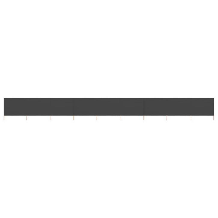 Windscherm Antraciet 12m | OP = OP! | Bescherming tegen wind, Tuin en Terras, Tuinschermen, Nieuw, Hout, Minder dan 100 cm, 200 cm of meer