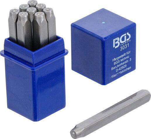 Bgs Technic Slagcijferset 2 mm to 12mm, Auto-onderdelen, Banden en Velgen, Verzenden