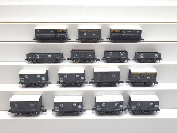 Peco, Graham Farish N - Modeltrein goederenwagon (15) - 15, Hobby en Vrije tijd, Modeltreinen | N-Spoor